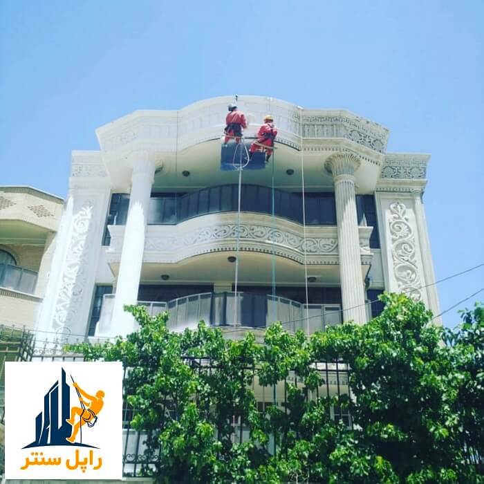 نقاشی و رنگ آمیزی نمای ساختمان