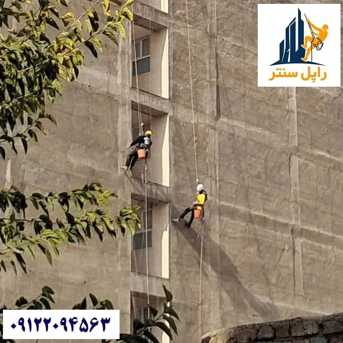 نصب توری مرغی بدون داربست