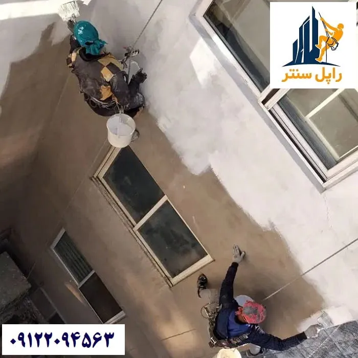رنگ آمیزی نمای ساختمان در کرج