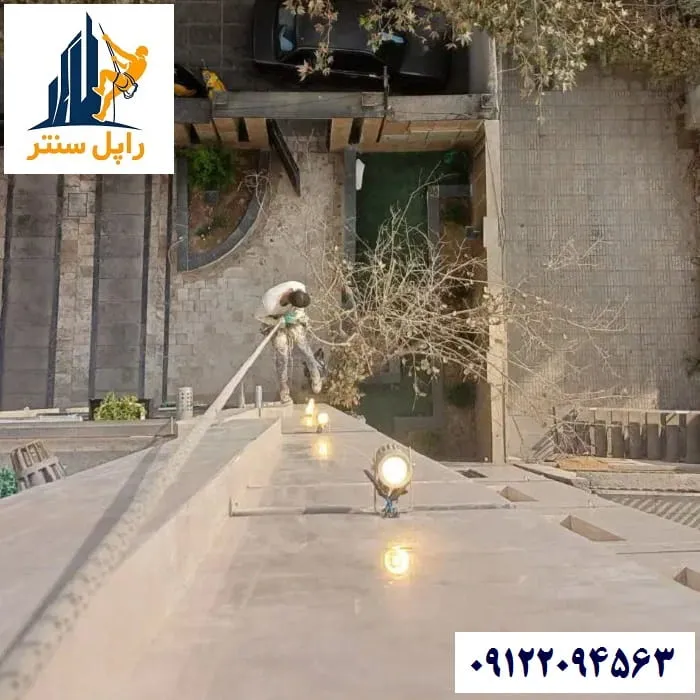تعویض لامپ نما بدون داربست