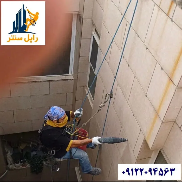 پیچ و رولپلاک سرامیک نما با راپل