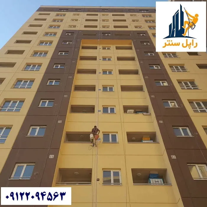 نصب دریچه تامین هوا روی نمای ساختمان