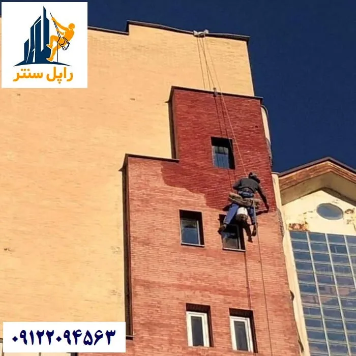رزین زدن نمای ساختمان