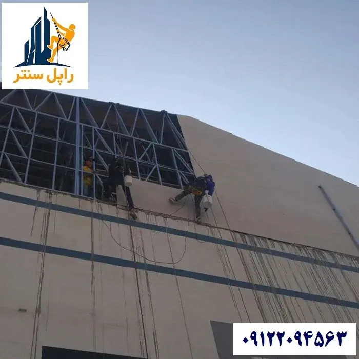 نصب کامپوزیت نمای ساختمان