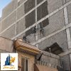سیمان کاری در ارتفاع و نمای ساختمان