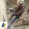 نصب دریچه هوا و هود در ارتفاع و نمای ساختمان
